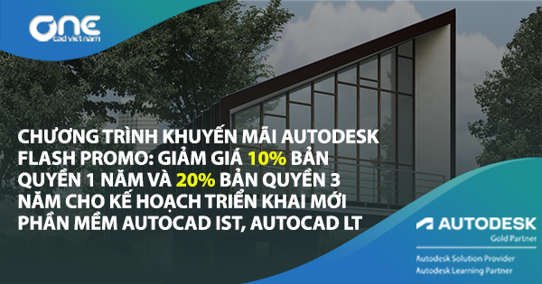 CHƯƠNG TRÌNH KHUYẾN MÃI AUTODESK FLASH PROMO