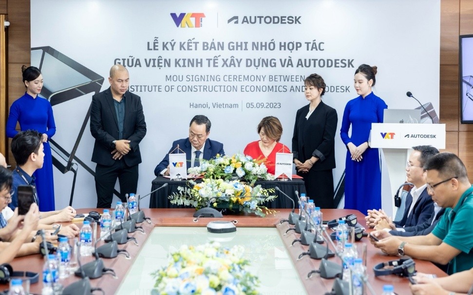 Autdesk và VKT ký kết bản ghi nhớ hợp tác