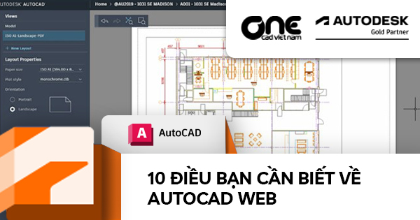 10 điều bạn cần biết về AutoCAD Web
