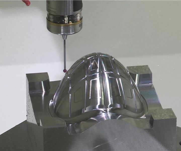Kiểm tra sản phẩm ngay trên máy CNC thay vì CMM để kiểm soát các bộ phận và đo kích thước trong và ngay sau quá trình gia công