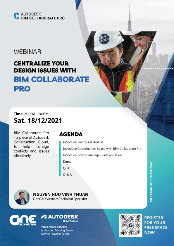 Giải quyết các vấn đề về thiết kế trong xây dựng vớI BIM Collaborate Pro