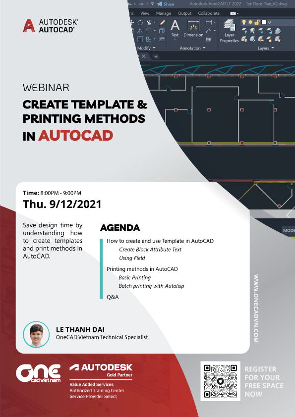 Tạo Template & Các phương thức in ấn trong AutoCAD