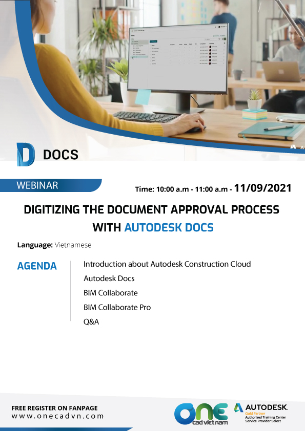 Số hóa quy trình quản lý tài liệu với Autodesk Docs