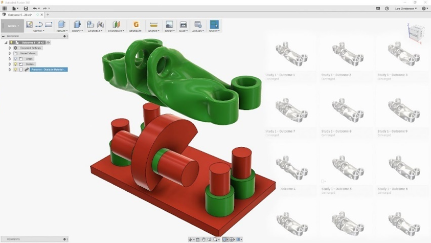 Generative Design trong lĩnh vực cơ khí
