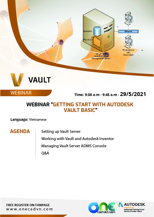 Bắt đầu với Autodesk Vault Basic