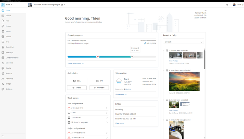 Hình minh họa giao diện trên trình duyệt web
