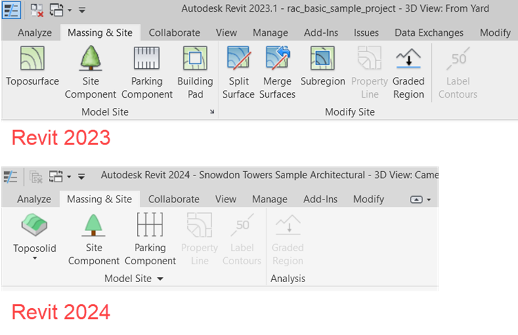 revit 2023 vs revit 2024