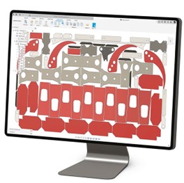 Nesting & Fabrication Extension hỗ trợ tự động xếp phôi