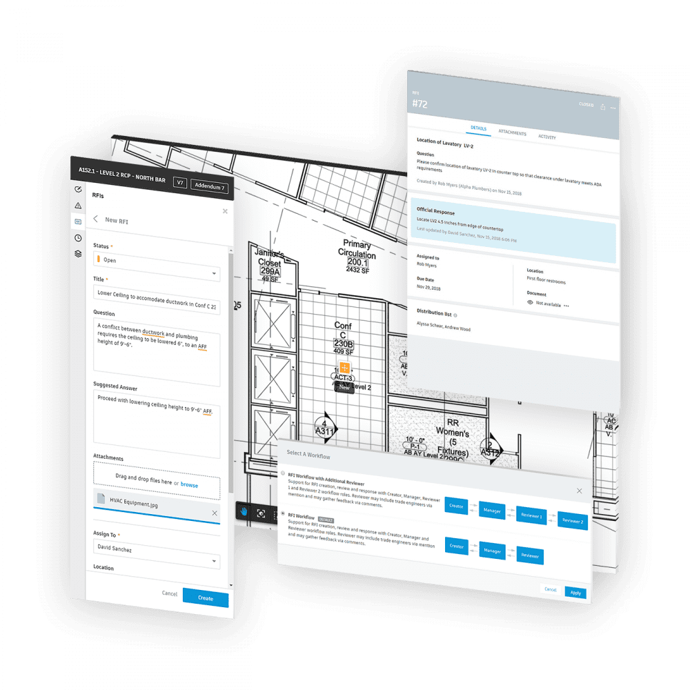 Quản lý RFI với BIM BUILD