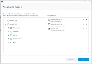 Linked Files và Container Models