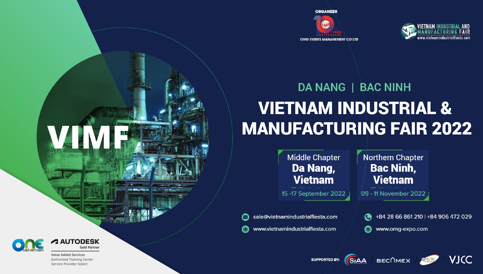 VIMF - TRIỂN LÃM CÔNG NGHIỆP VÀ SẢN XUẤT VIỆT NAM