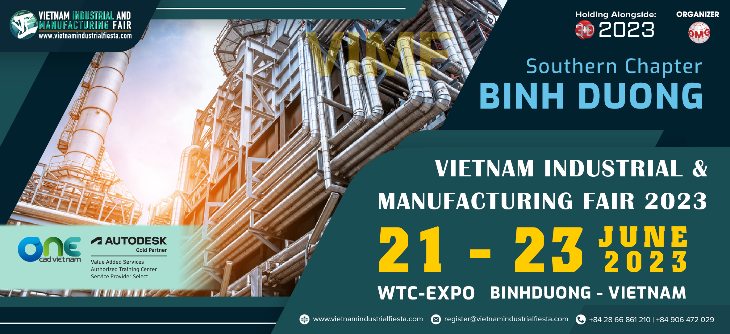 VIMF - Triển lãm Công nghiệp và Sản xuất tại Việt Nam
