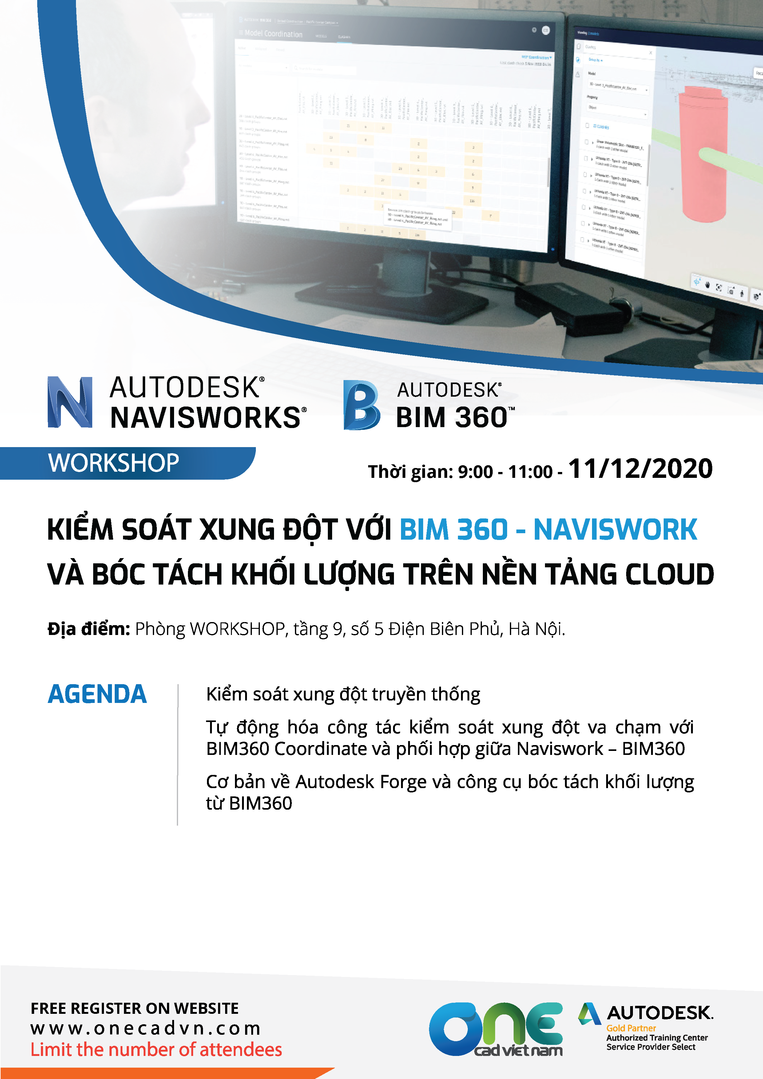 Workshop BIM offline BIM360 và Naviswork