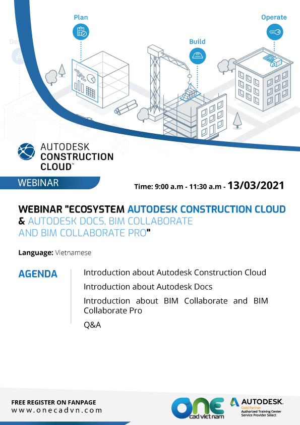 Webinar hệ sinh thái Autodesk Construction