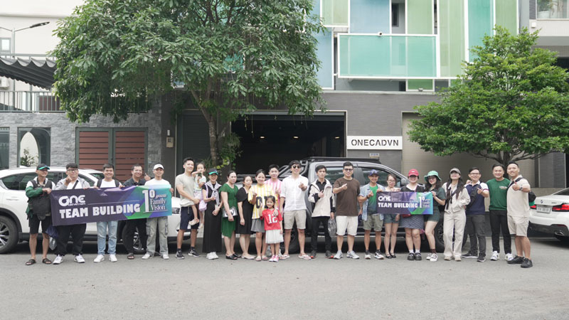 Tập thể OneCAD tại văn phòng
