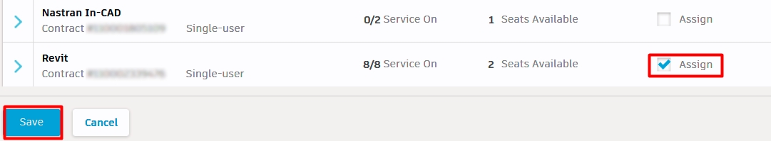 Assign products