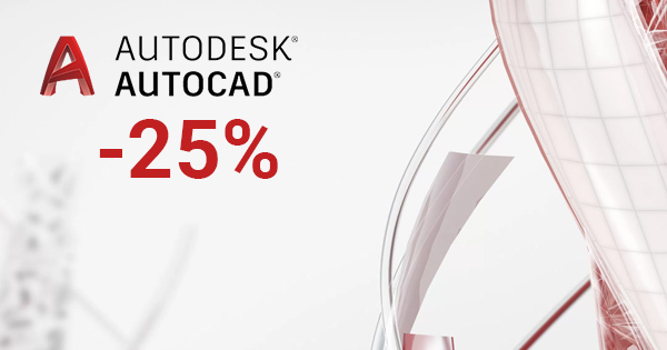 Khuyến mãi giảm giá lên đến 25% khi mua phần mềm AutoCAD