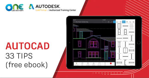 Tải e-book 33 mẹo sử dụng AutoCAD
