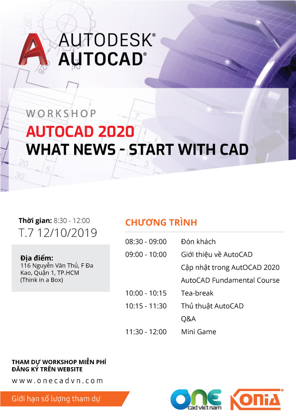Workshop AutoCAD 2020