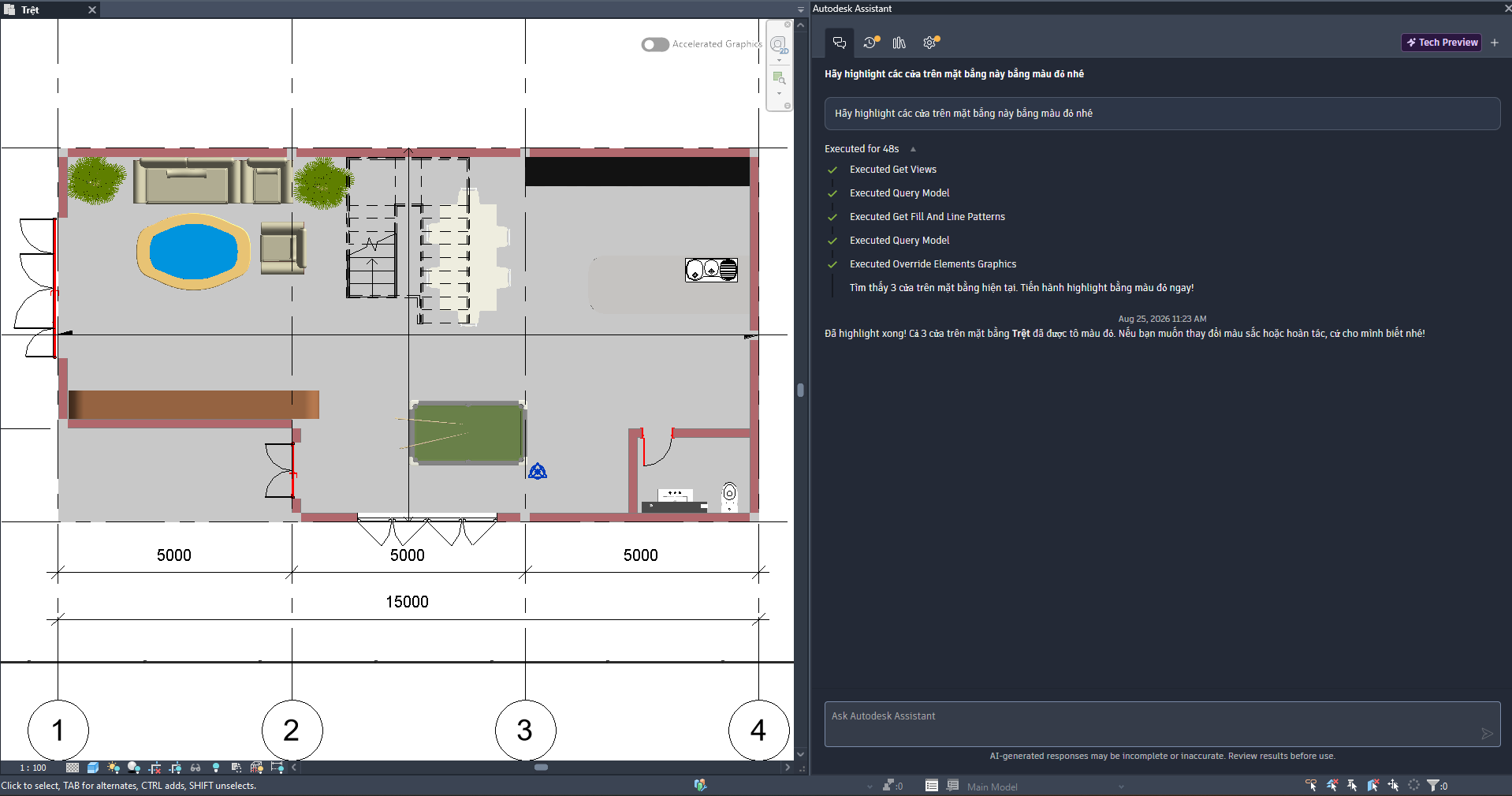 Autodesk Assistant trong Revit 2027.2