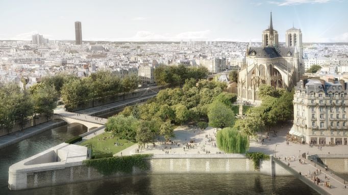 Autodesk cập nhật thông tin về Thiết kế mới của khu vực xung quanh Nhà thờ Đức Bà Paris