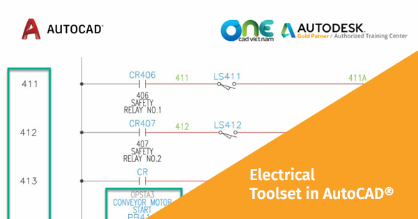 Lợi ích của bộ công cụ Electrical Toolset trong AutoCAD
