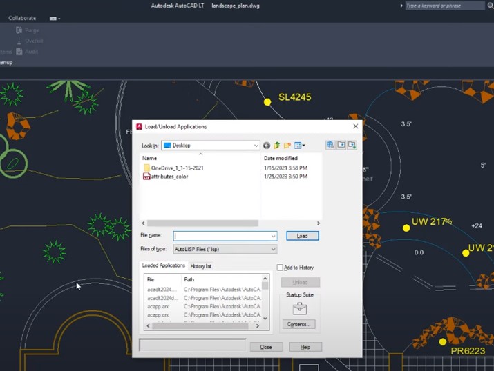 AutoLISP đã được tích hợp trên phiên bản AutoCAD LT 2024