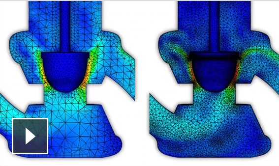 Intelligent automatic mesh sizing