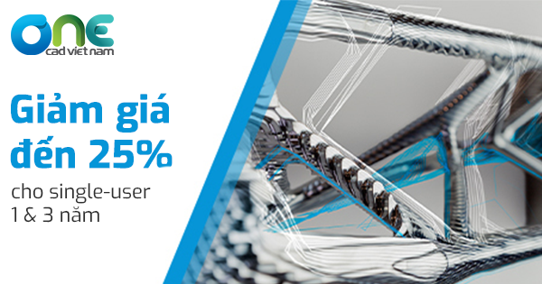 Giảm 25% khi mua mới phần mềm Autodesk