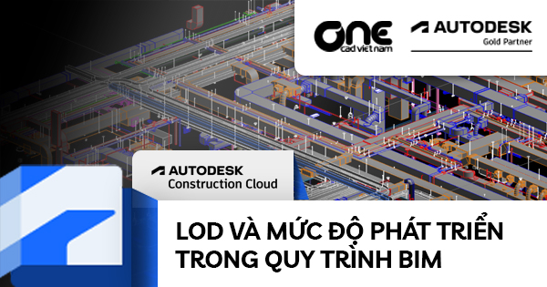Khái niệm LOD và mức độ phát triển trong mô hình BIM