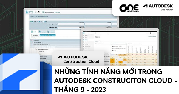 Những tính năng mới trong Autodesk Construciton Cloud - Tháng 9 - 2023