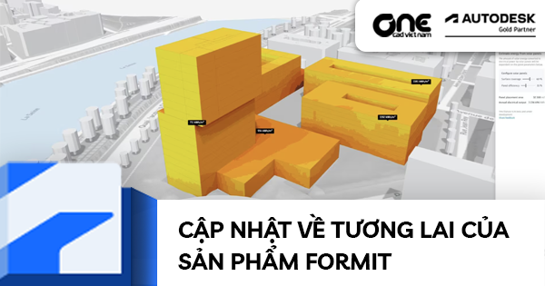 Cập nhật về tương lai của sản phẩm FormIt
