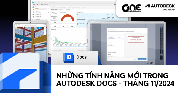 Những tính năng mới trong Autodesk Docs - Tháng 11/2024