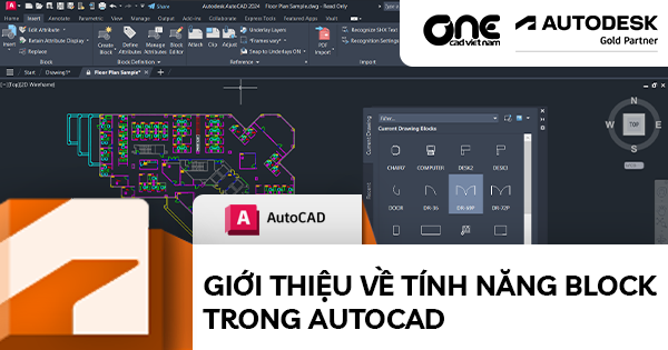 Giới Thiệu Về Tính Năng Block Trong AutoCAD