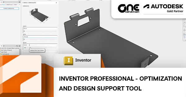 Inventor Professional - Optimization and Design Support Tool