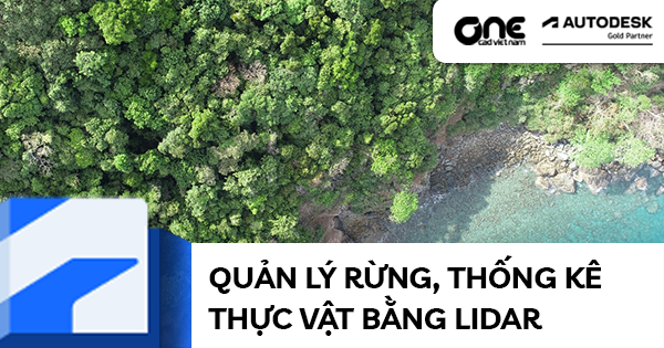 Quản lý rừng, thống kê thực vật bằng LiDar