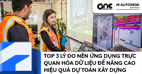 Top 3 lý do nên ứng dụng trực quan hóa dữ liệu để nâng cao hiệu quả dự toán xây dựng