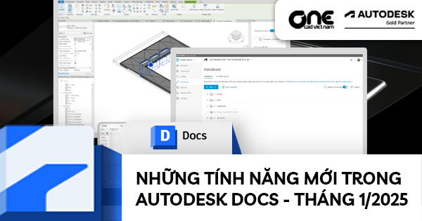 Những tính năng mới trong Autodesk Docs - Tháng 1/2025