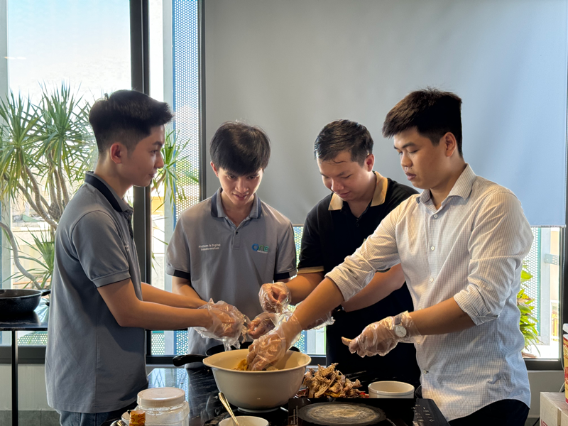 Cùng nhau sơ chế