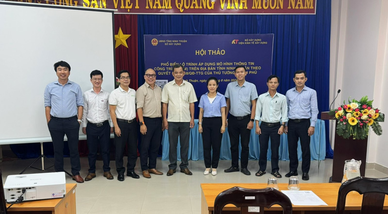 Đại diện các ban ngành tham dự hội thảo tại Ninh Thuận