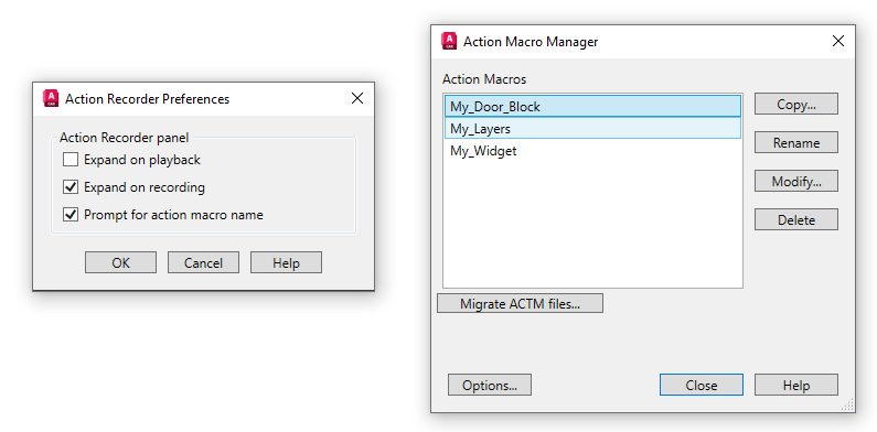 Dễ dàng quản lý các macro bằng giao diện Action Macro manager
