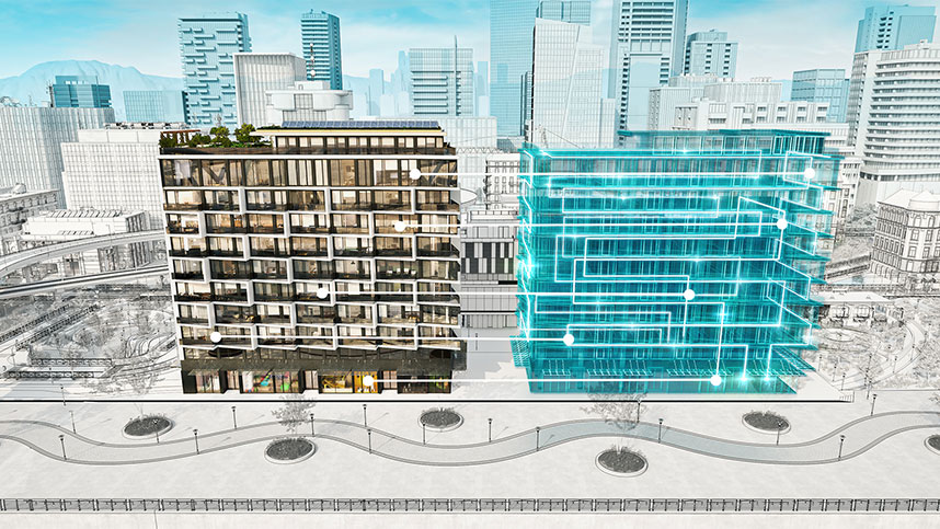 Bản sao kỹ thuật số với BIM Digital Twin