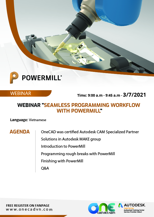 Lập trình hoàn chỉnh với PowerMill