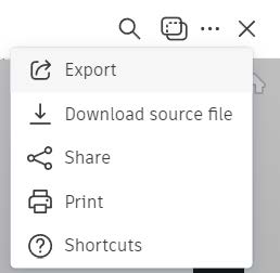 Export từng tập tin PDF
