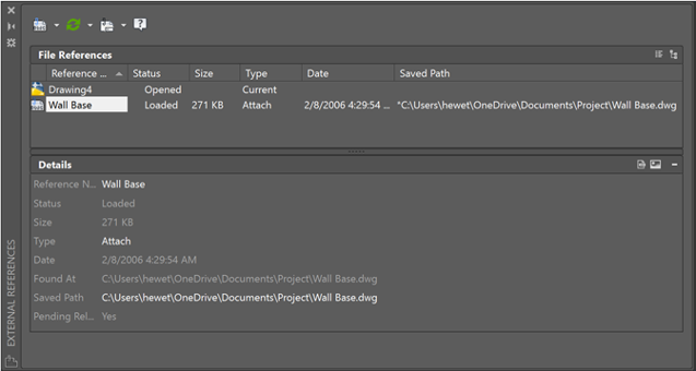 What's New AutoCAD 2018 - External References