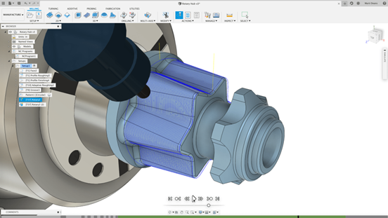 Gia công 4 trục trên Fusion 360