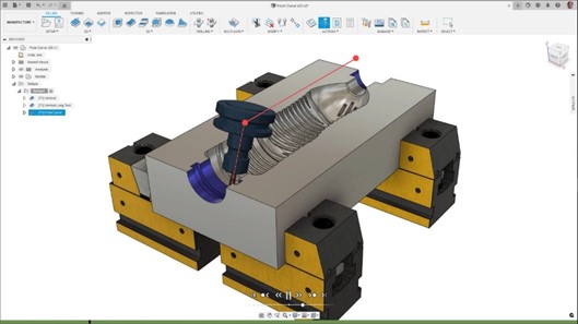 Gia công 5 trục trên Fusion 360