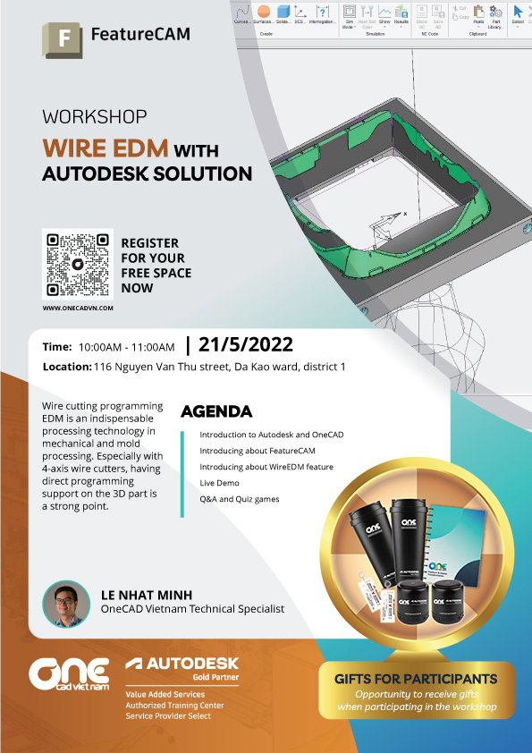 Workshop "Giải pháp lập trình cắt dây của Autodesk"