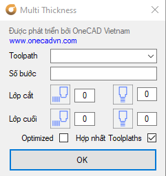 Theme of plugin Multi Thickness