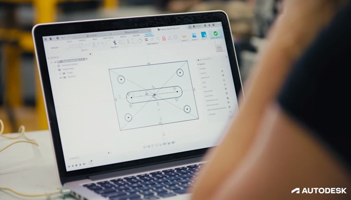 Girl Gang Garage ứng dụng Fusion 360